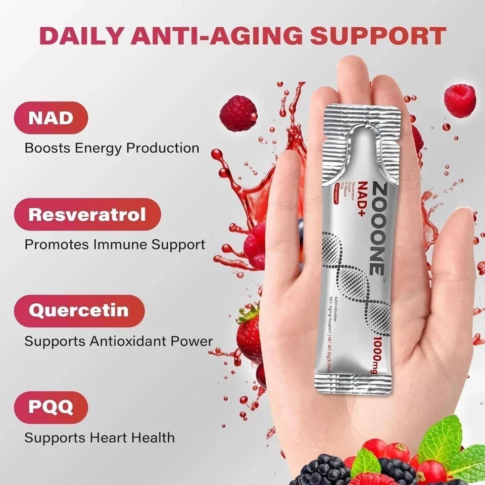 Resveratrol Nicotinamide & Supplement NEW 30pcs,Premium NAD+ zooone- Riboside++