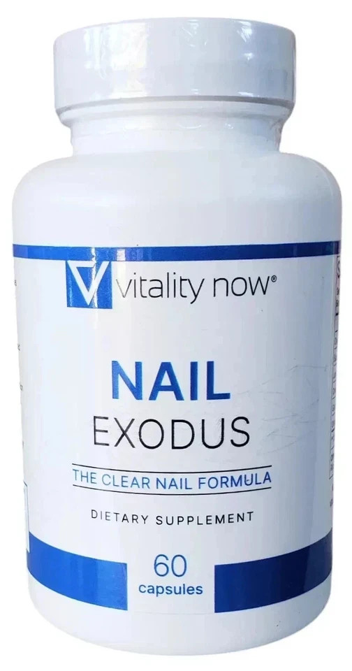 Authentic NAIL EXODUS New Name Same Formula FUNGUS EXODUS Vitality Now – 1 Pack