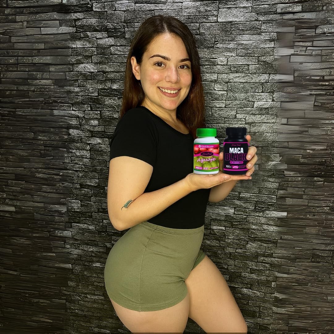 Maximum Booty Growth Pills – Aguaje & Black Maca for Women – Glute Enhancer
