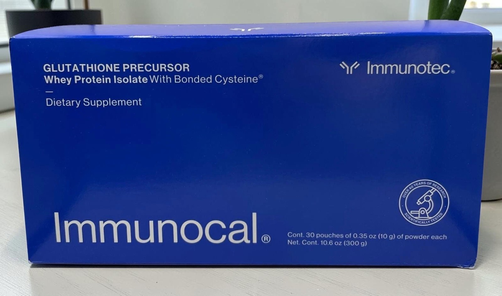 Immunocal Classic Blue Glutathione Precursor EXP 2028 FAST FREE SHIPPING