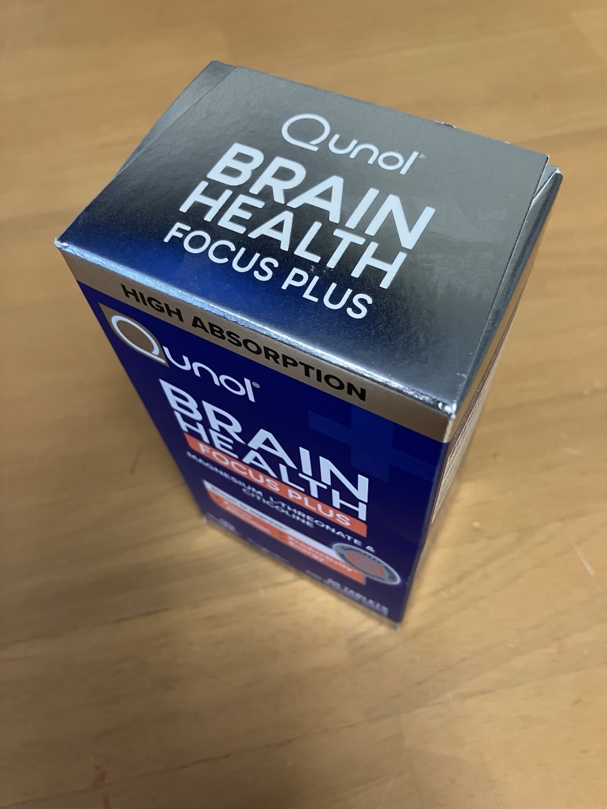Qunol Brain Health Focus Plus Supplement 60 Tablets *SHIPS FREE* exp 05/2027