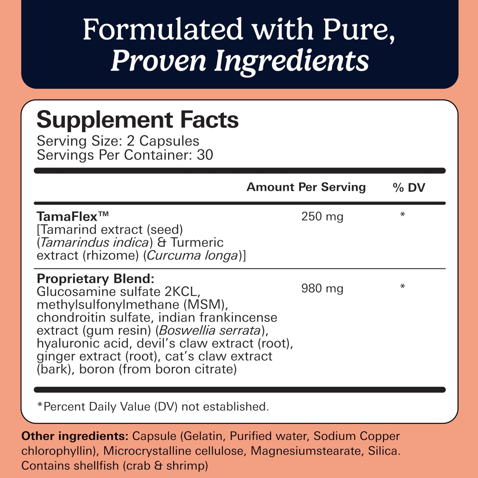 Joint Health Support Supplement – Promotes Comfort & Function, Clinically Proven