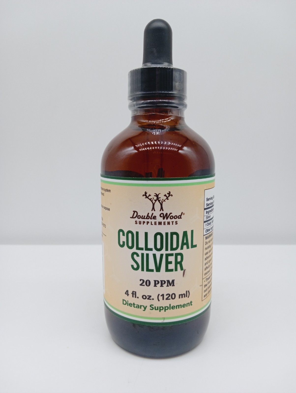 Double Wood Colloidal Silver, 4 fl oz (120 ml)