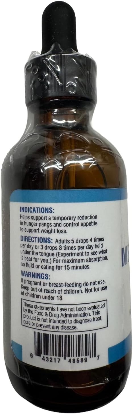 Hellopharmacist hcg-metabolic reset diet drops weight manage supplement 2oz