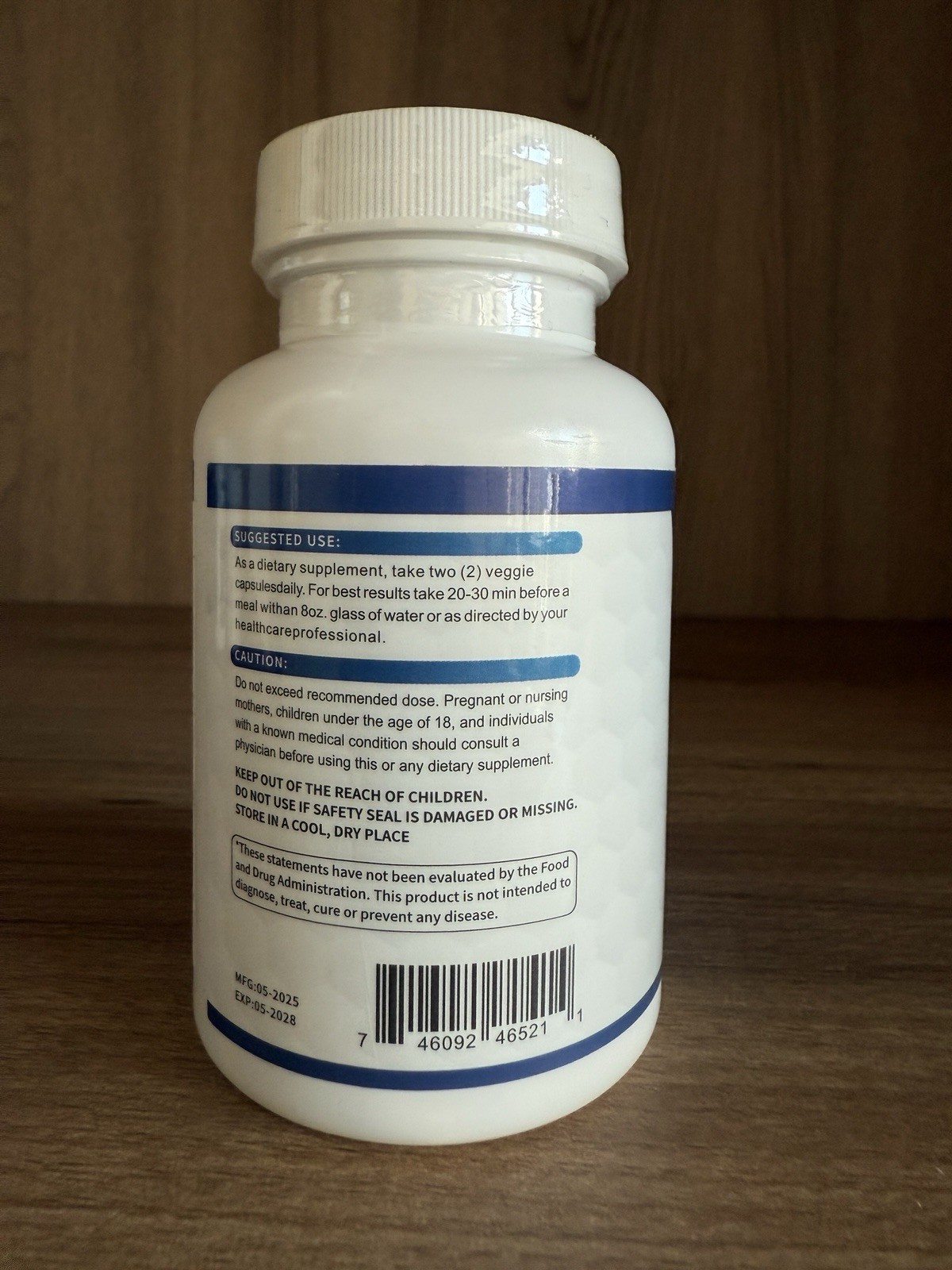 Toplux Nutrition Magnesium Complex 1000mg 90 Capsules Non-GMO Muscle Health