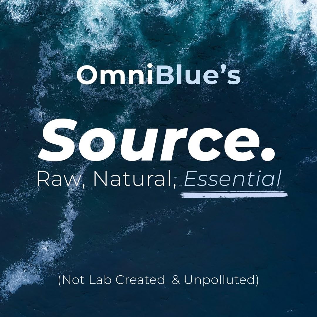 OmniBlue Ocean Minerals – 70+ Trace & Liquid 8 Fl Oz (Pack of 1)