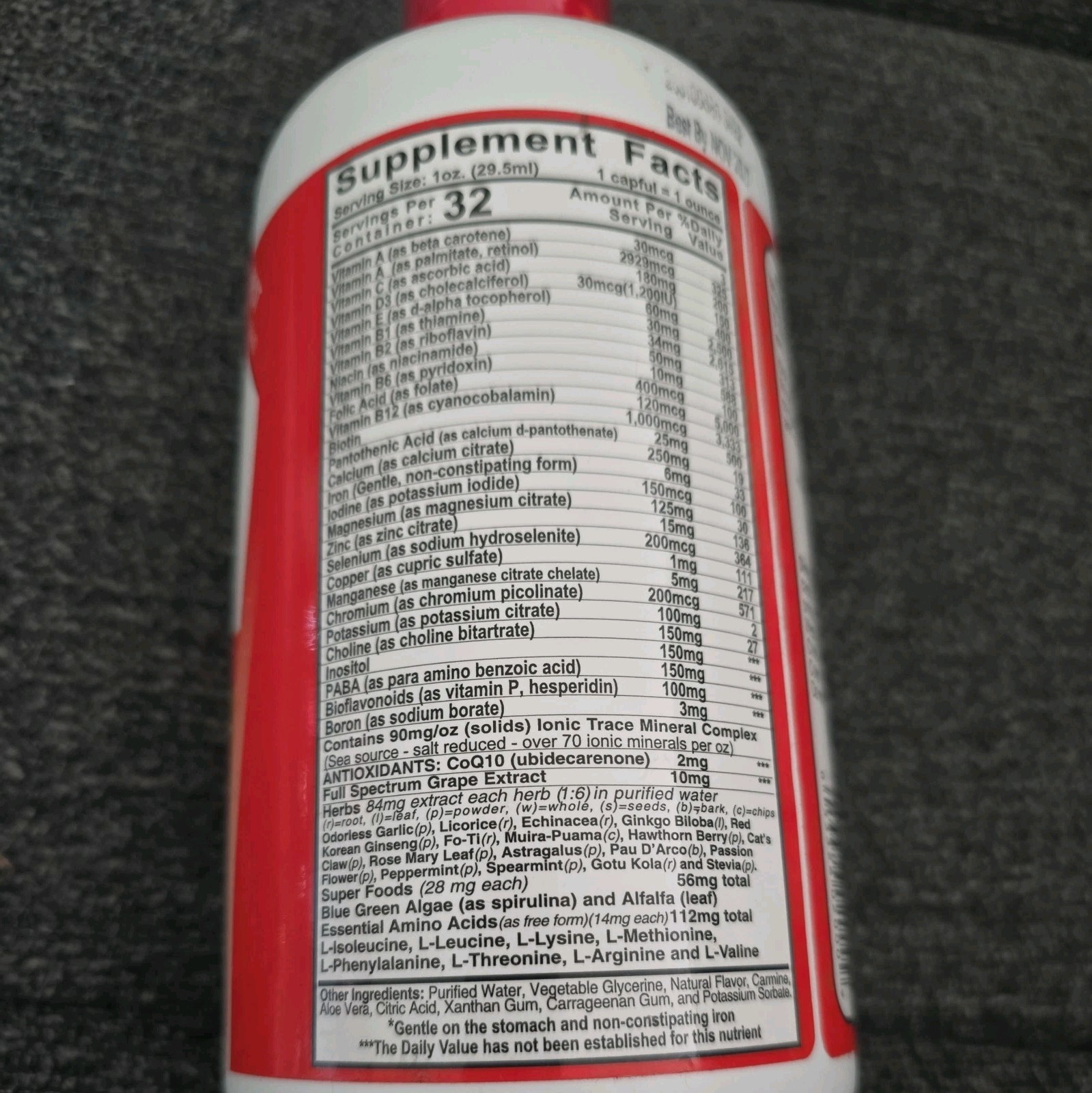 Century Systems Miracle 2000 Energy Total Body Liquid Nutrition 32 Oz (BN46)