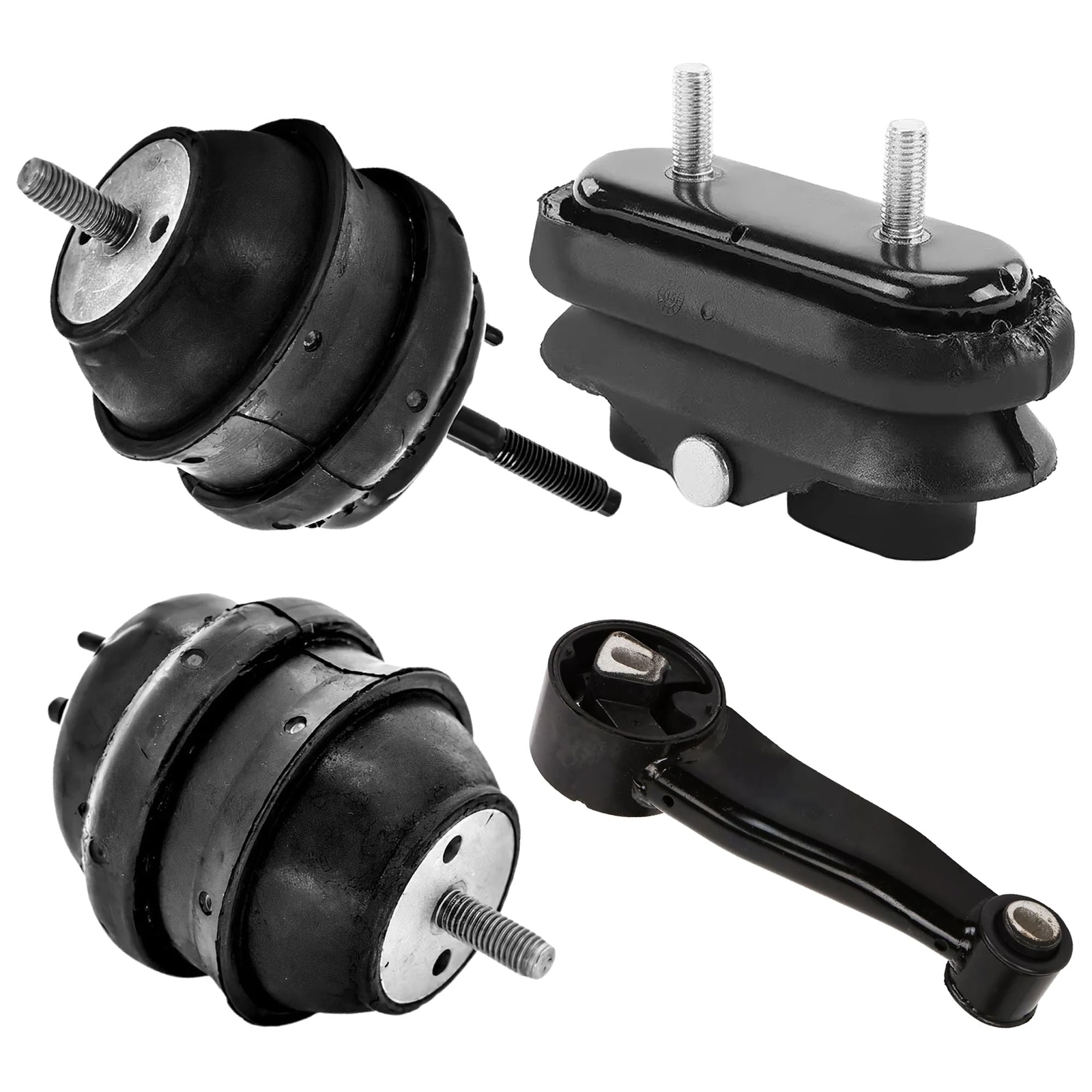 Engine Motor Mount and Transmission Mount Kit Compatible with 2006-2008 Buick…