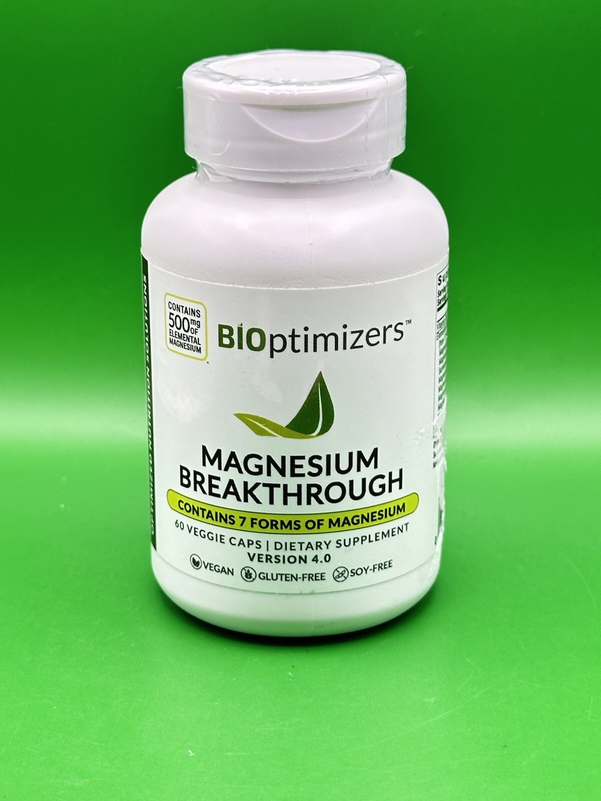 Bioptimizers Magnesium Breakthrough all 7 essential forms 60 Capsules