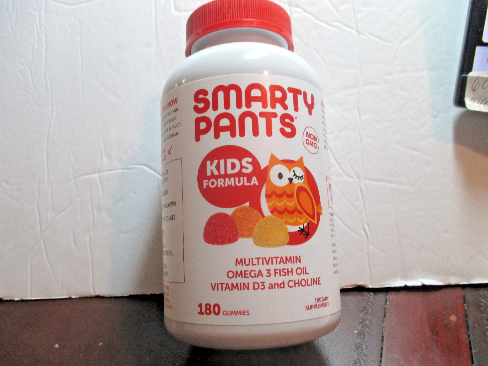 Smarty Pants Kids Multivitamins 180 gummies DHA/EPA, Vitamin D3, C, ex.10/27