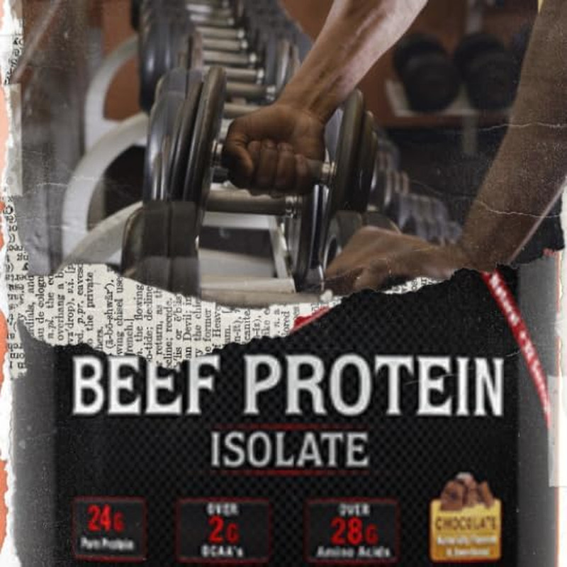 Beef Protein Isolate, 24G Protein, BST Free, Macro-Micro Nutrient Friendly 2 Lbs