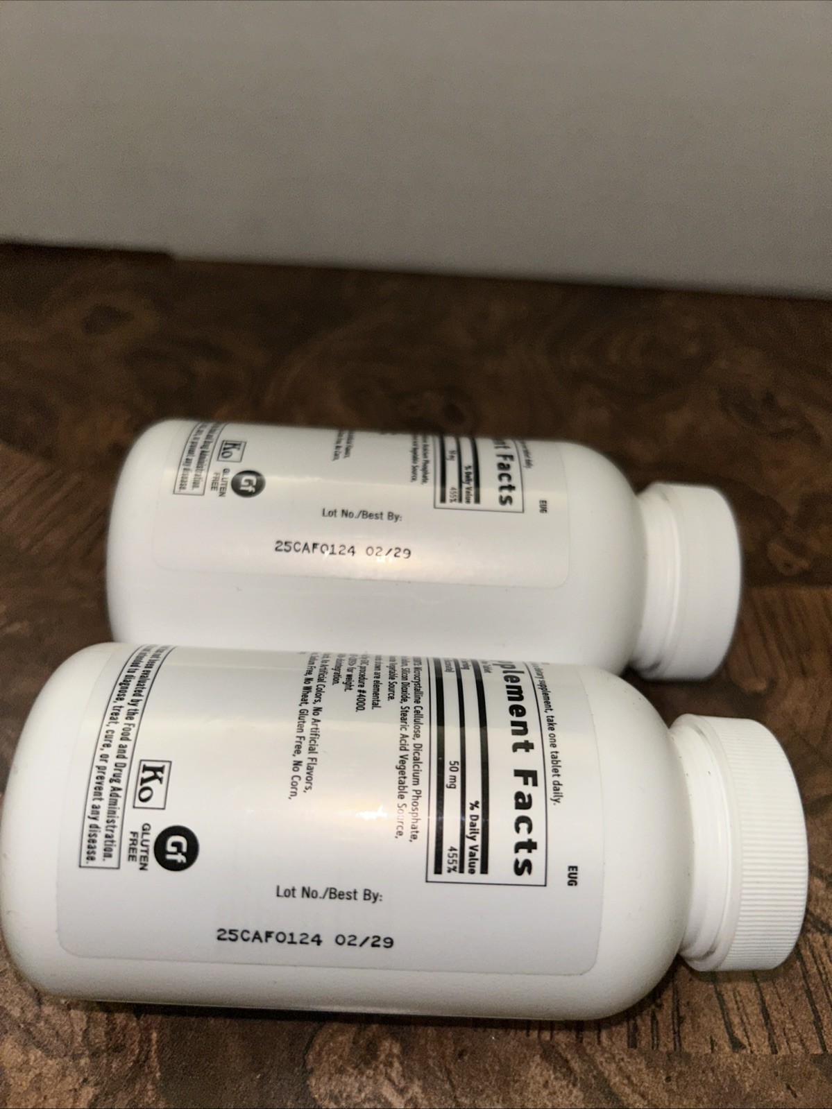 GNC Zinc 50mg **LOT of 2* X 250 Day Supply Support Immunity Exp.02/2029