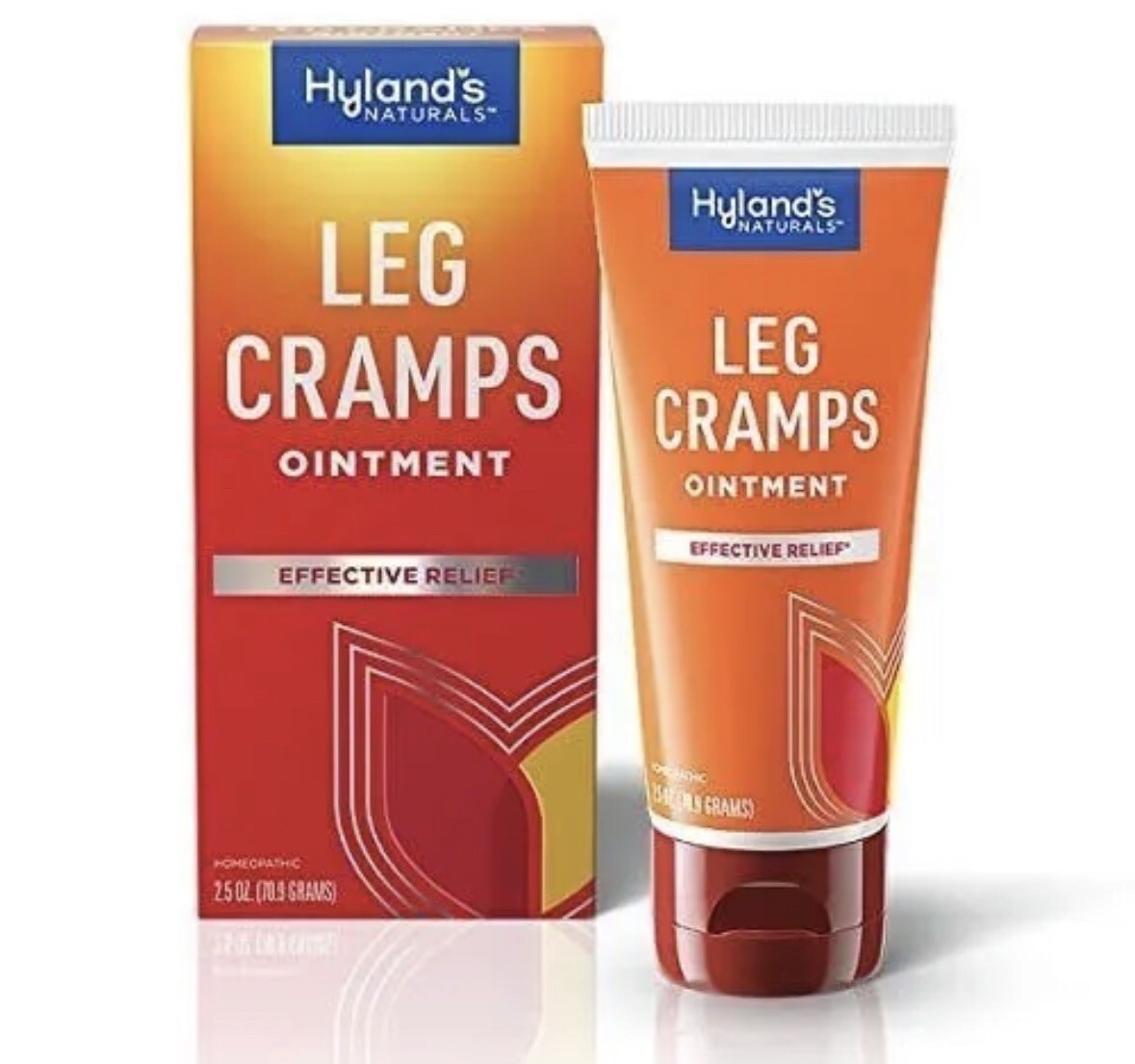 Hyland’s Naturals Leg Cramps Pain Relief Ointment 2.5 Oz Effective Relax