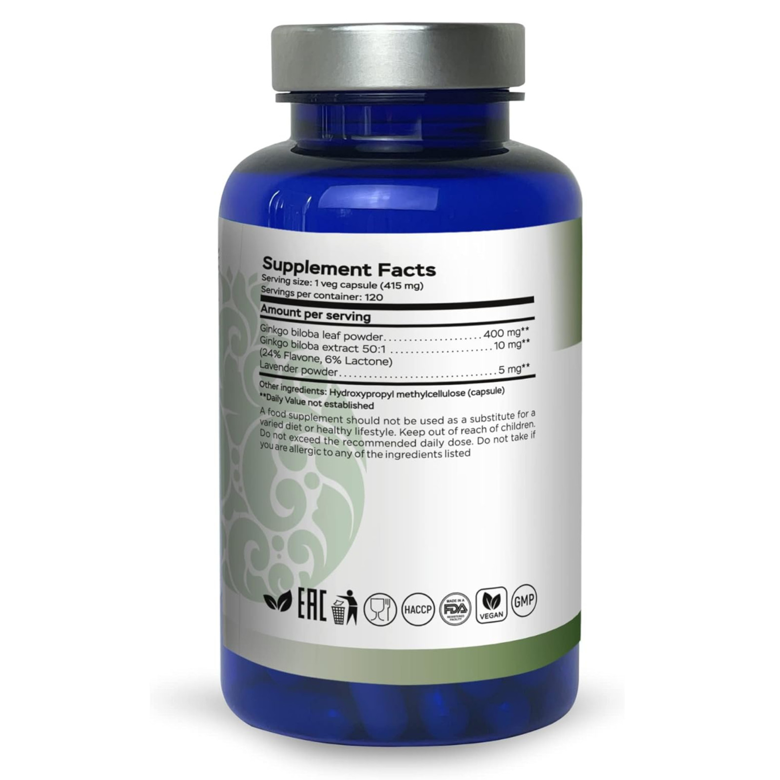 Ginkgo Biloba Brain Support – Natural Supplements for Memory, Focus, and Mental