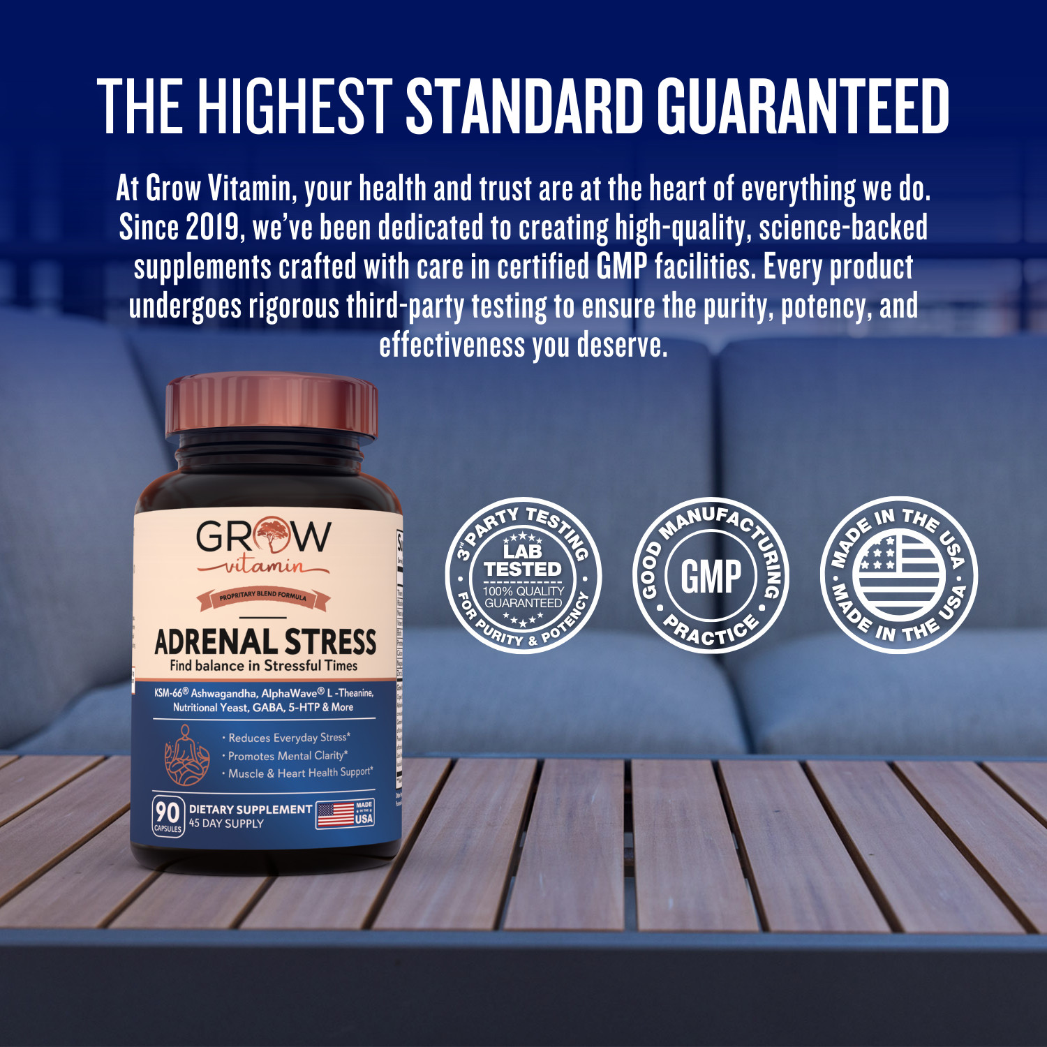 Grow Vitamin Adrenal Formula