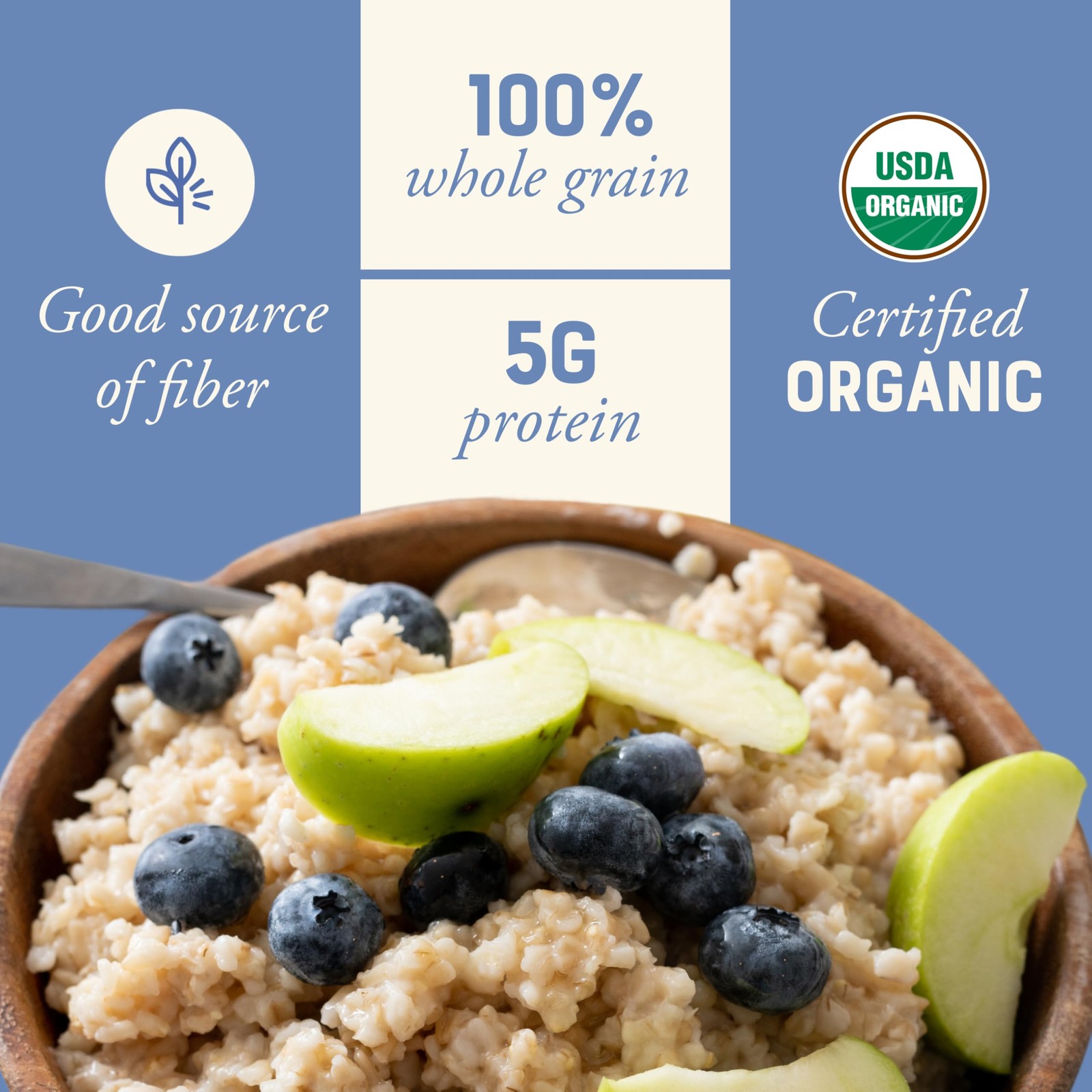 Bob’s Red Mill Organic Steel Cut Oats – 24 24 Ounce (Pack of 4), Natural