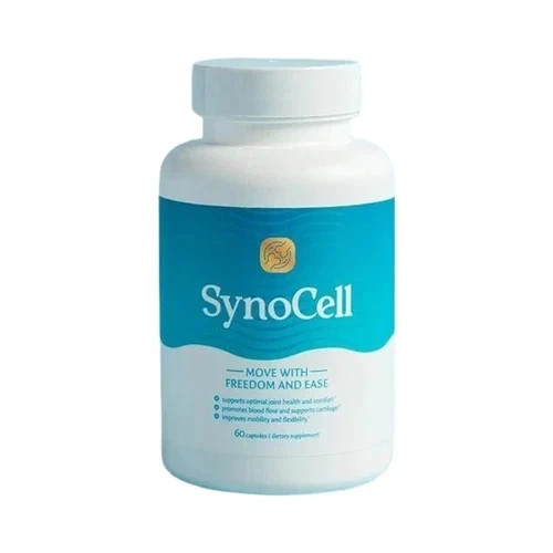 New Synocell Capsules – Back Neck and Joint Support Complex – 60 Caps Free Ship