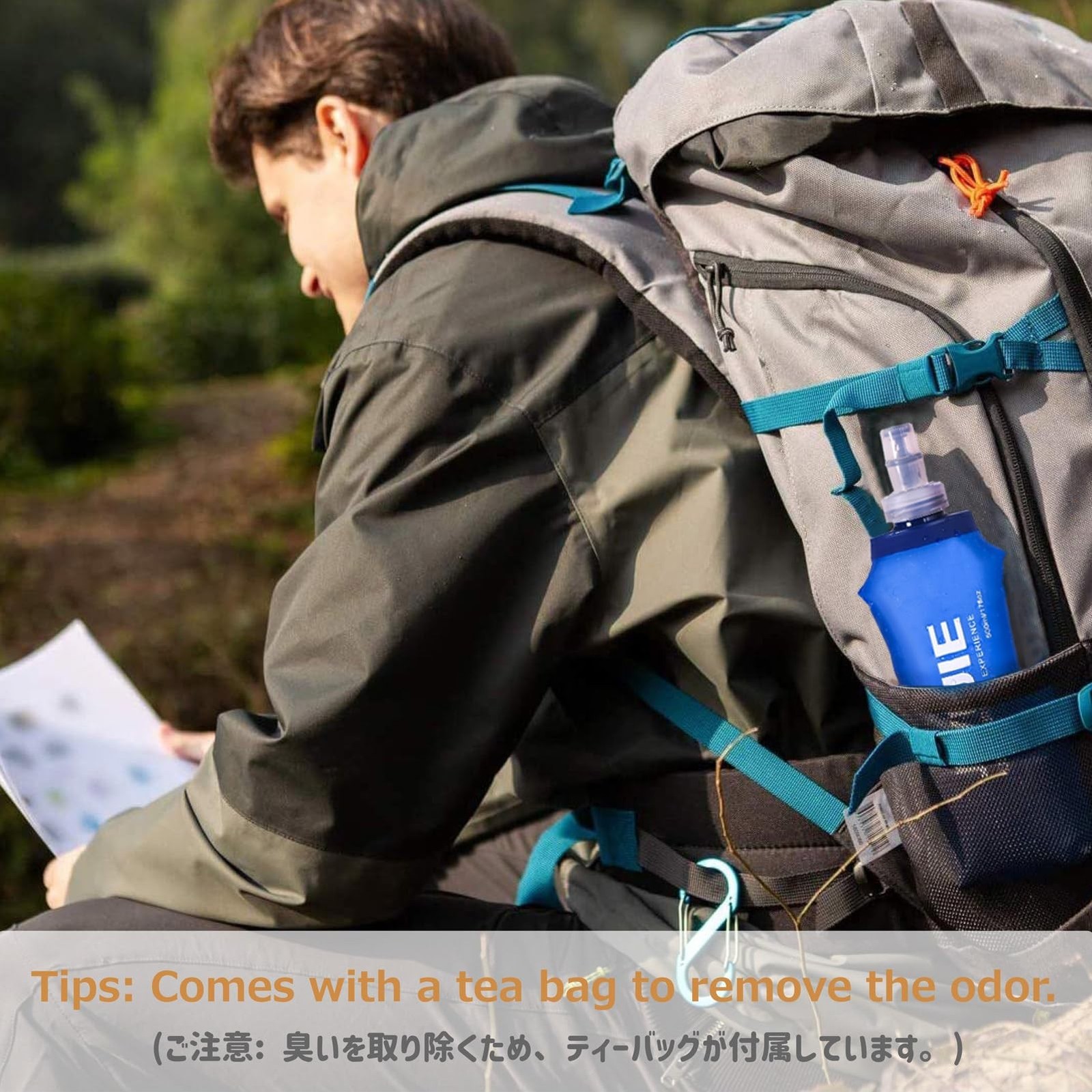 Azarxis TPU Soft Flask Collapsible Water Bottles BPA-Free 250ml 350ml 500ml 6…