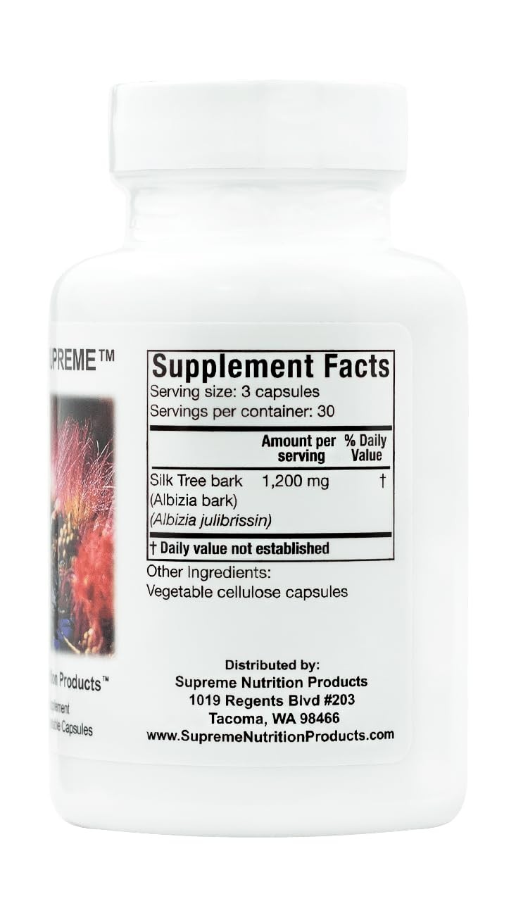Supreme Nutrition Products Supreme Nutrition Albizia Supreme 90 Pure Silk Tree