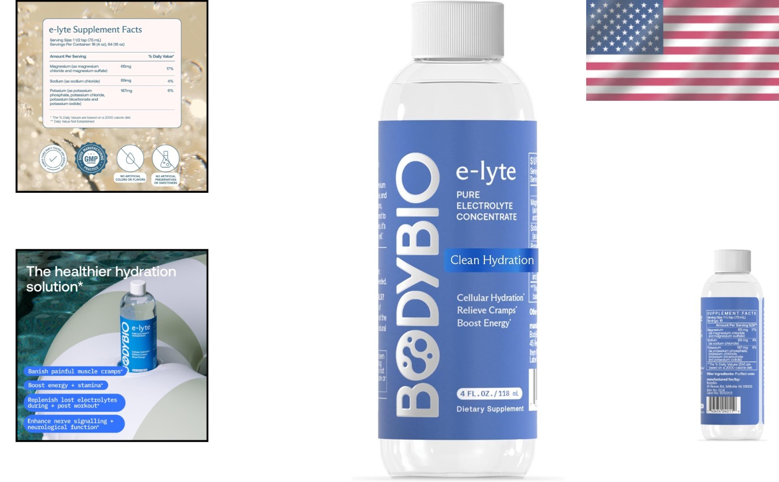 Sugar-Free E-Lyte – Keto-Friendly Electrolyte Concentrate for Energy & Recovery
