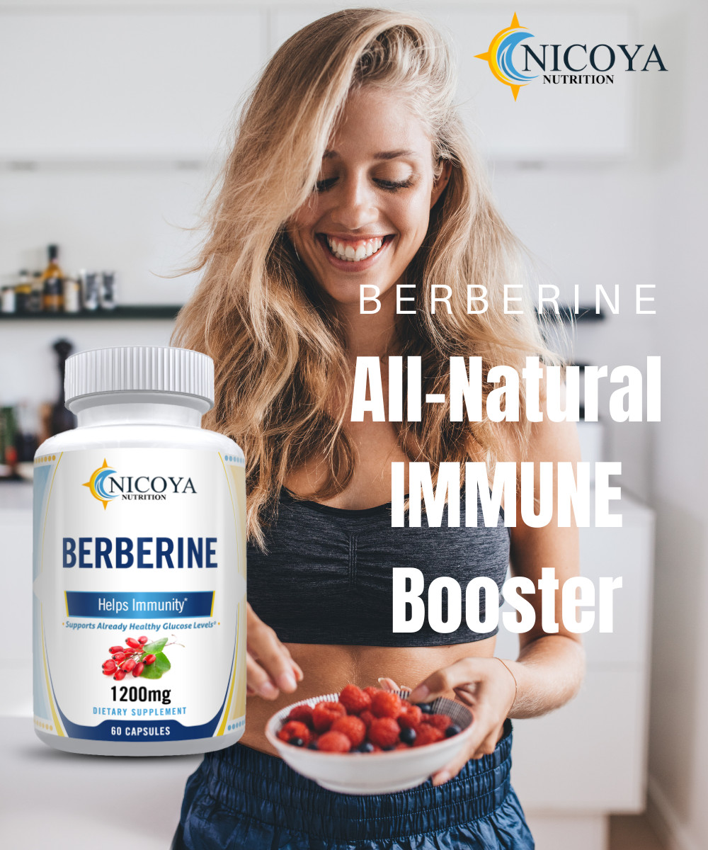 Premium Berberine HCL, Healthy Cholesterol, Anti-inflammatory 120CT [2 Pack]