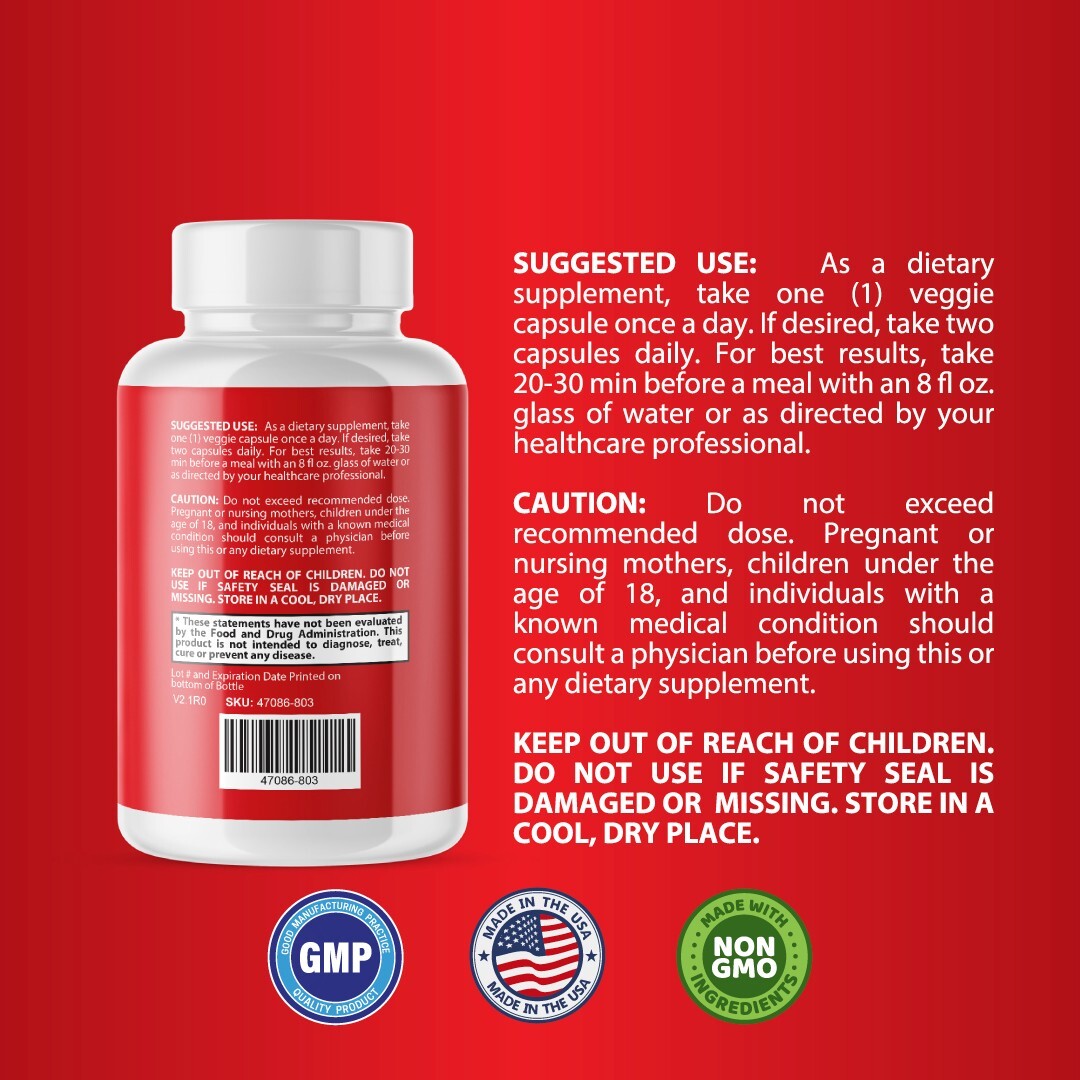SugarForce- Blood Support- 4 Bottles- 240 Capsules