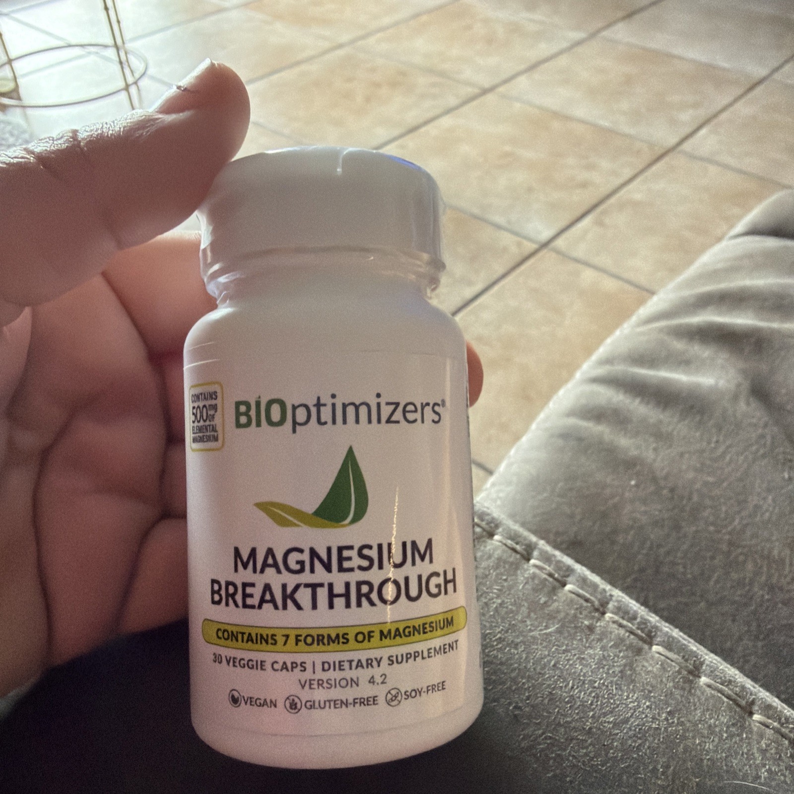 BiOptimizers Magnesium Breakthrough Supplement Capsule – 30 Count