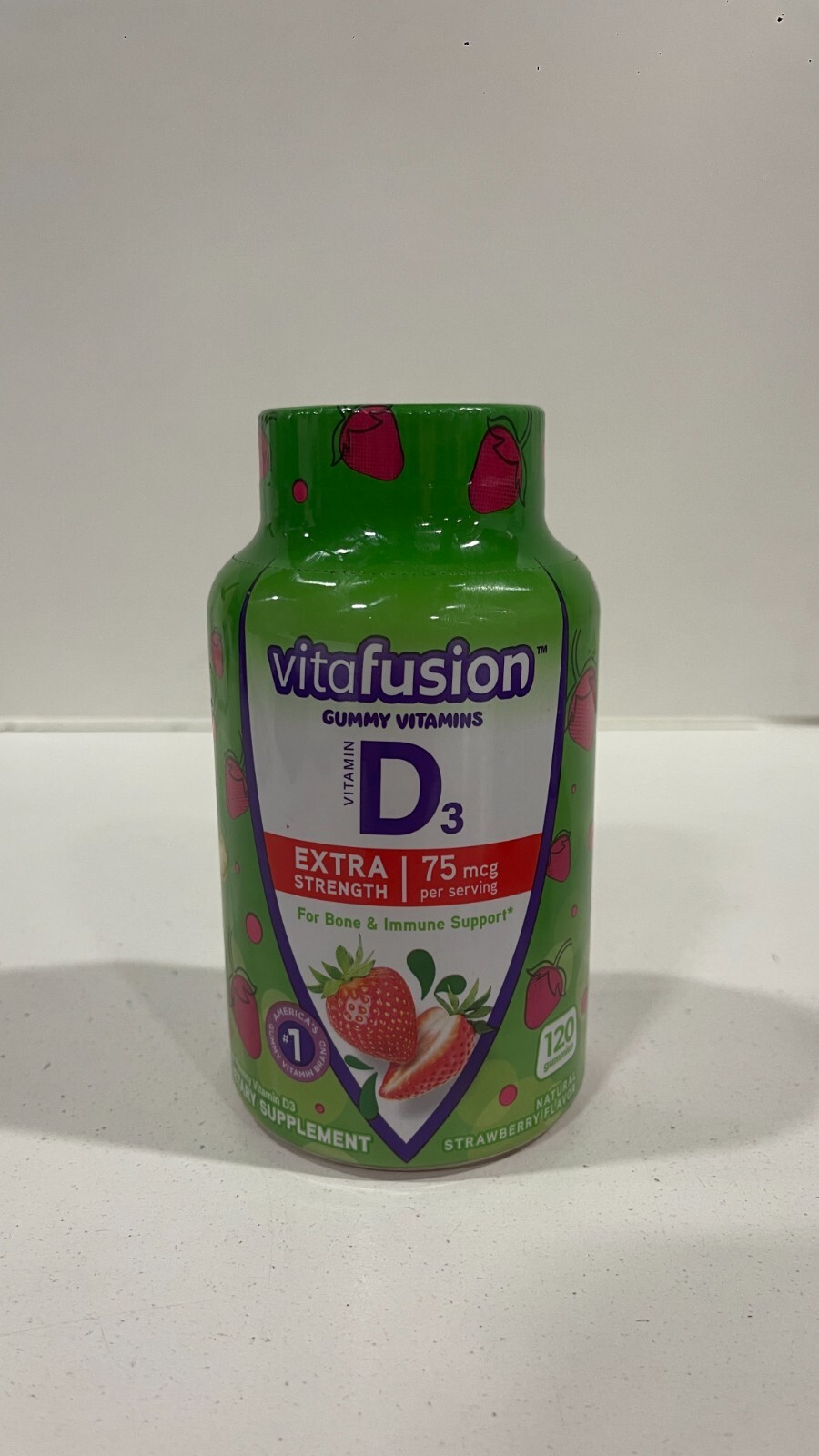 2X Vitafusion D3 Extra Strength 75mcg Gummies – 120 Ct – Gluten Free