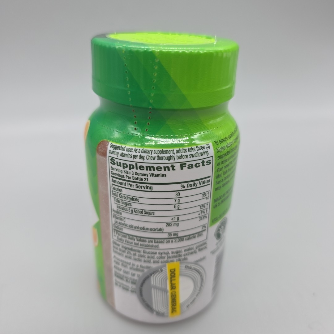 Vitafusion Power C (Lot Of 2) Immune Support Gummies Orange Flavor 126 Ct
