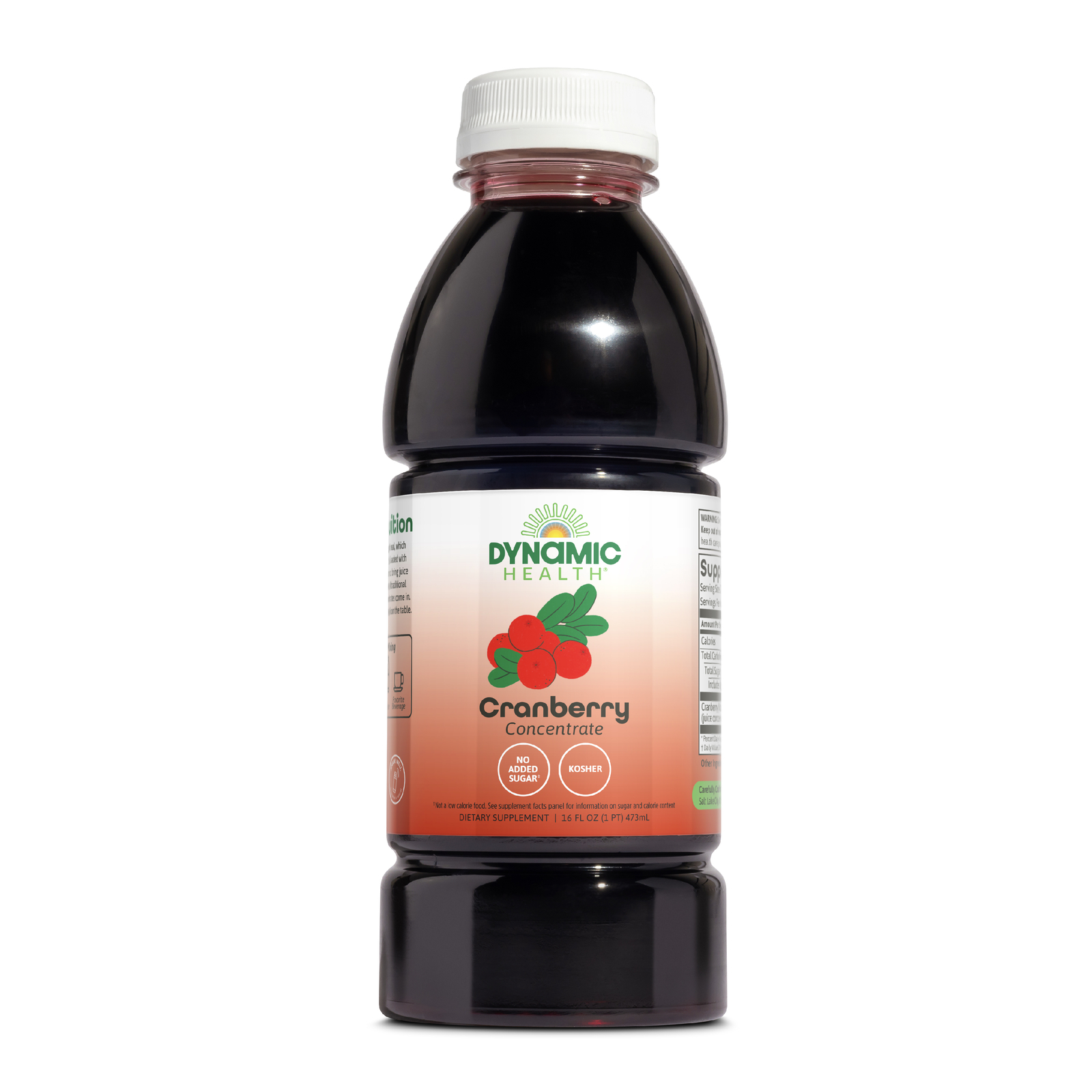 Dynamic Health Pure Cranberry Unsweetened 100% Juice Concentrate, Natural