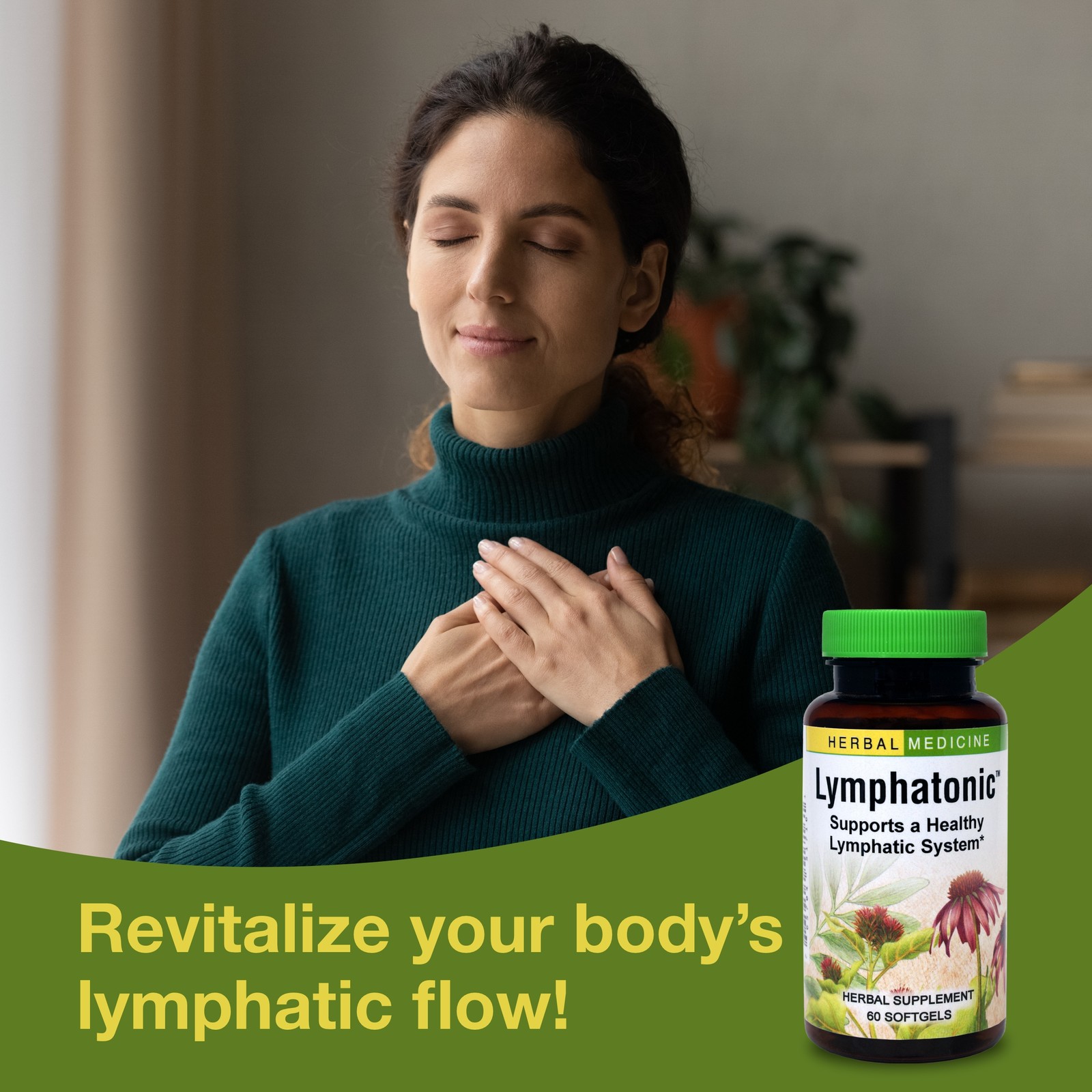 Herbs Etc. Lymphatonic: 60-Count Softgels