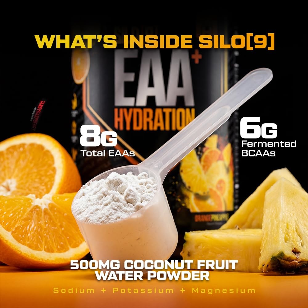 Hosstile Silo9 Eaa Amino Acids Electrolytes Eaa Bcaa Intra Workout Workout