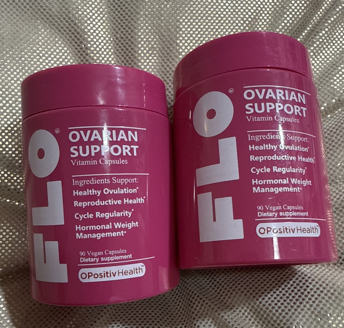 FLO Ovarian Support Vitamin 90 Vegan Capsules EXP 09/03/2028 (2)