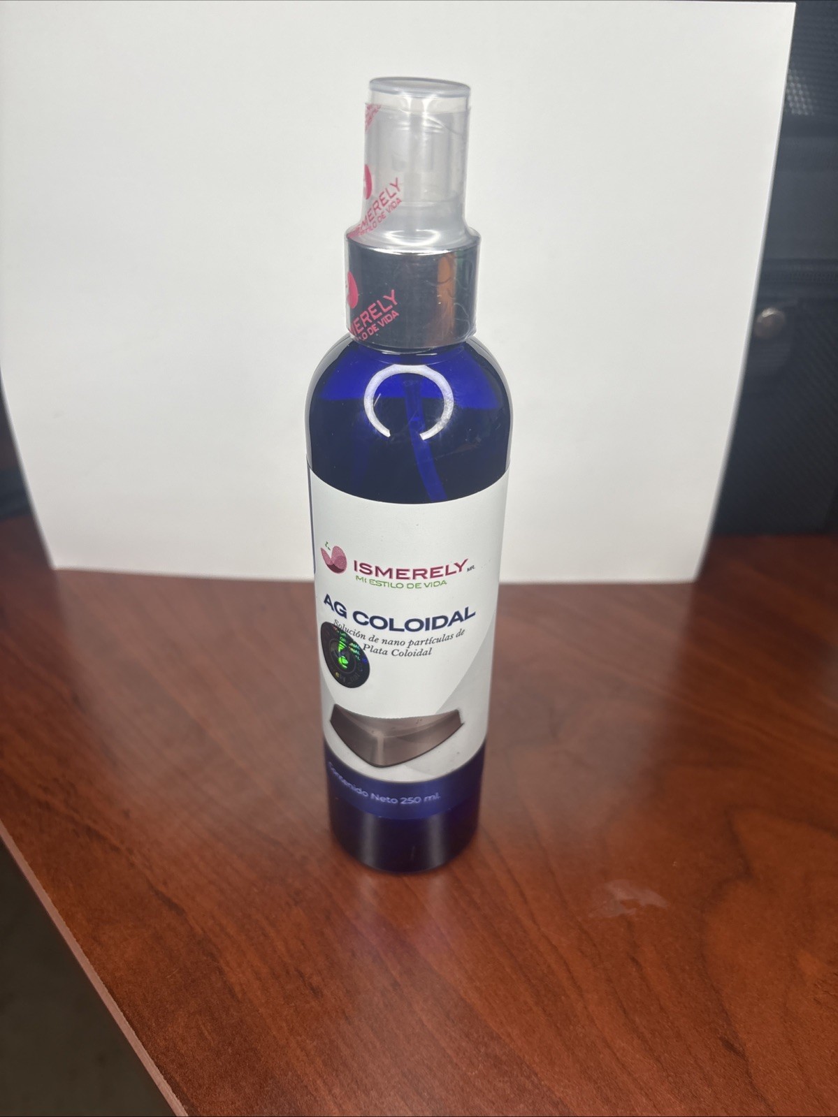 Ismerely Agua Coloidal 500ml antibiotico natural disminuye la inflamación