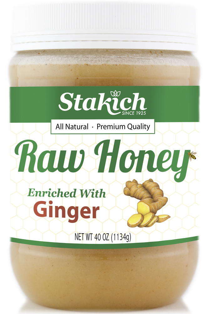 40 oz Ginger 100% Pure Raw Honey – Pure, Natural
