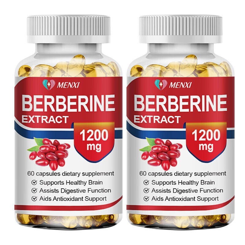 Premium Berberine HCL 1200mg High Potency Anti-inflammatory,Blood Sugar Support