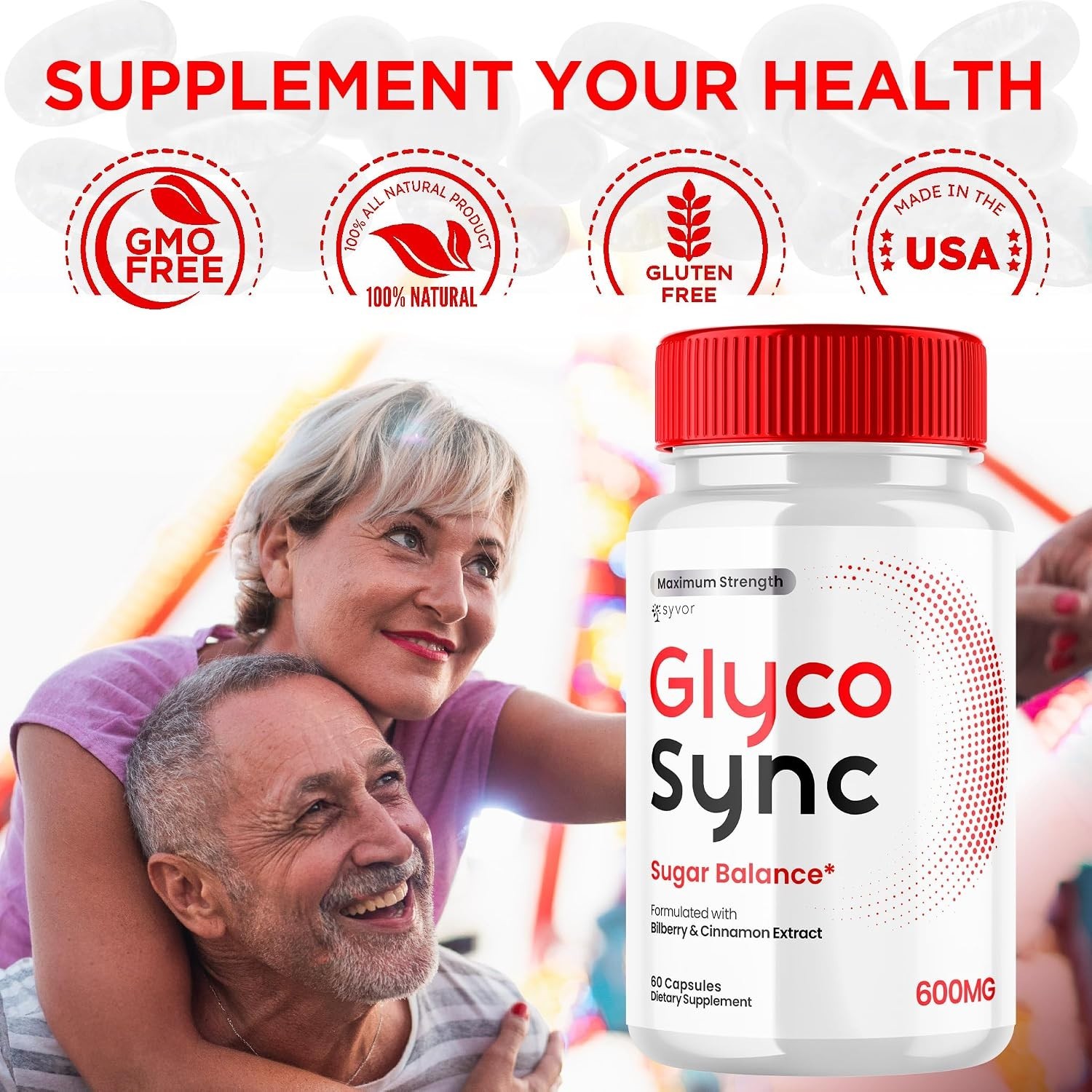 2 Pack Glyco Sync Capsules – Max Strength Joint Health Support, Formula