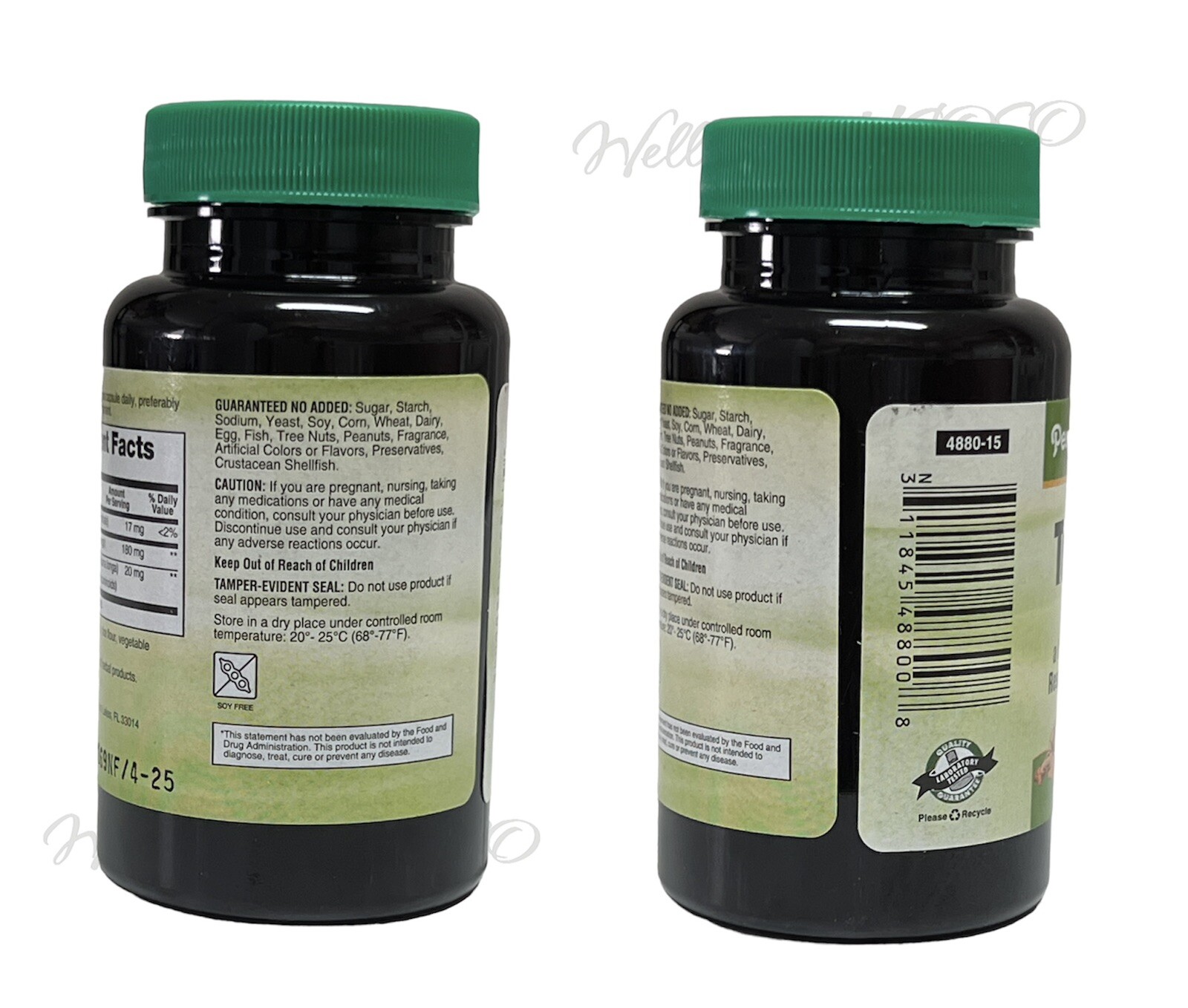 People’s Choice Turmeric Joint Health 2 Bottles w/ 15 caps = 30 = 1 month supply