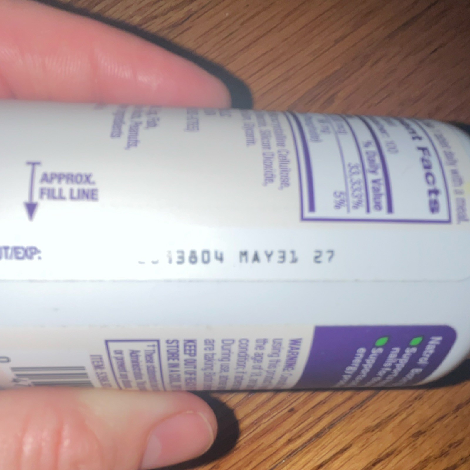 Natrol Biotin 10,000mcg 100 Tablets Hair Skin Nail Metabolism Support