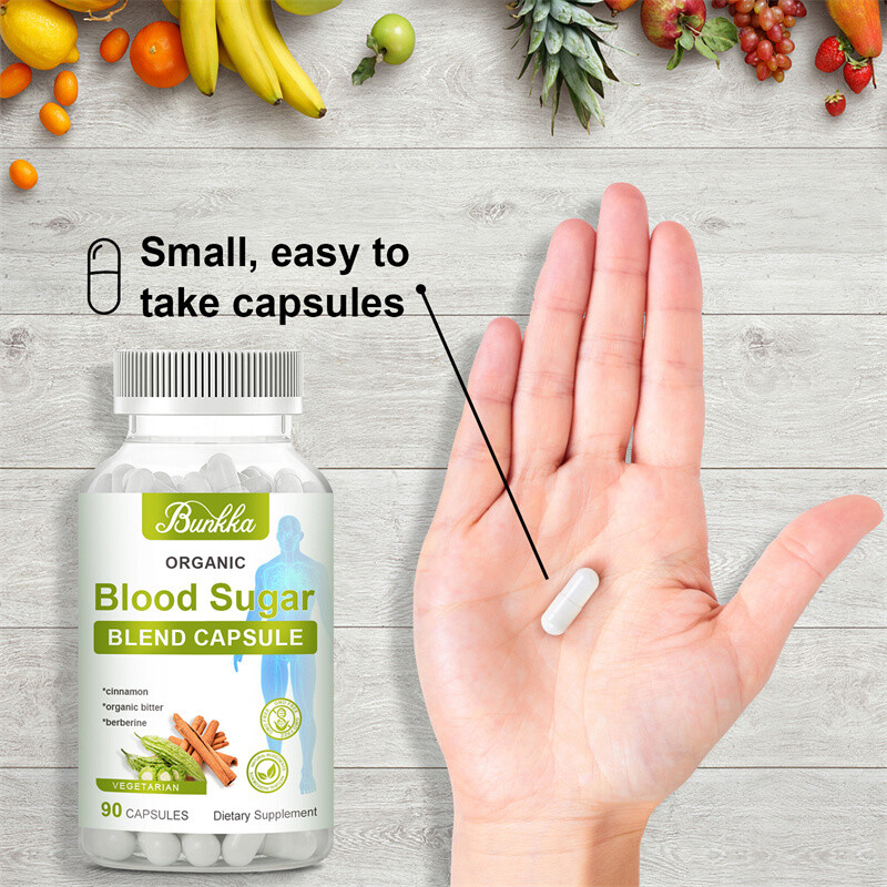 180 Caps Blood Sugar Support Supplement 800mg Berberine Cinnamon Complex