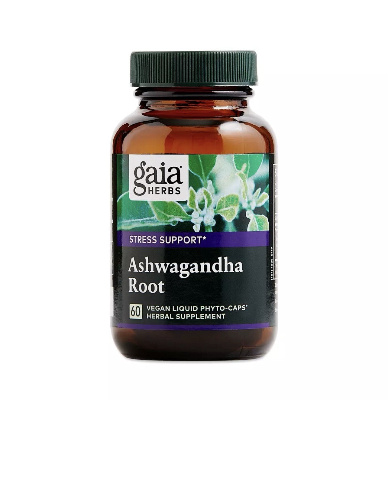 Gaia Herbs Ashwagandha Root Vegan Liquid Phyto Capsules – Stress Relief Immun…
