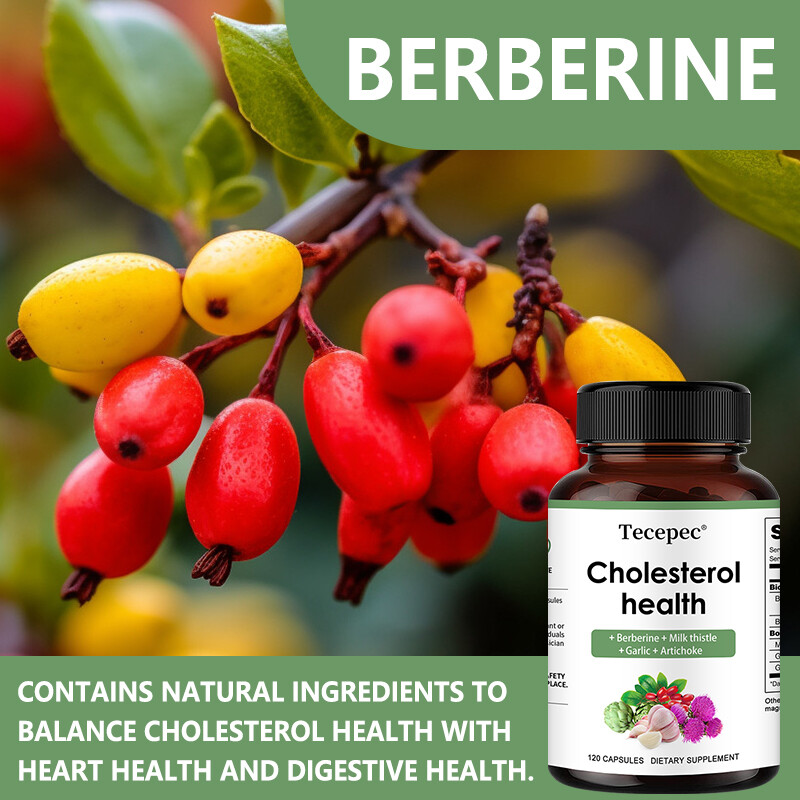 Cholesterol Health – Support Healthy Cholesterol Levels and Natural Heart Health