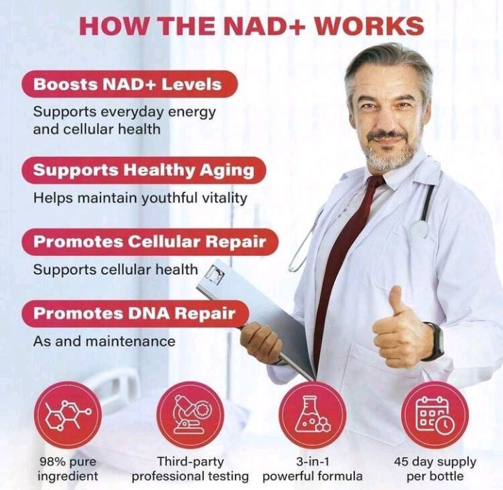ZOOONE NAD+ 1000mg Nicotinamide Riboside Resveratrol PQQ 30 Packets Anti-Aging