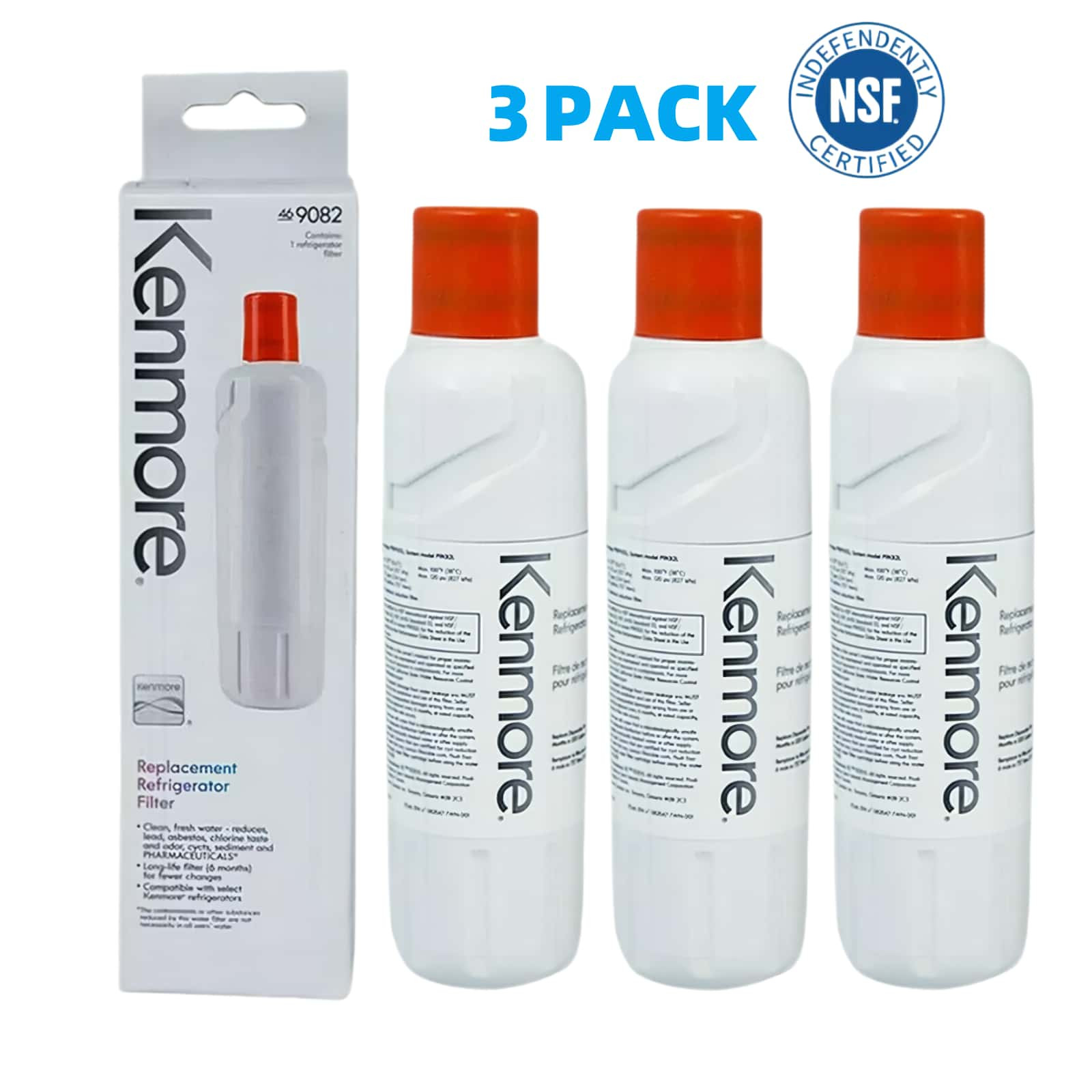 1 Pc Kenmore 9082 469082 Refrigerator Water Filter 46-9082 US stock-NEW SEALED