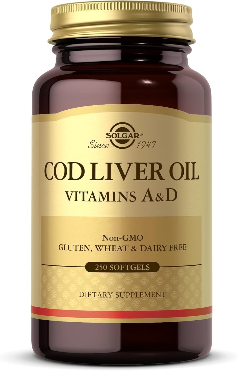 Solgar Cod Liver Oil – 250 Softgels