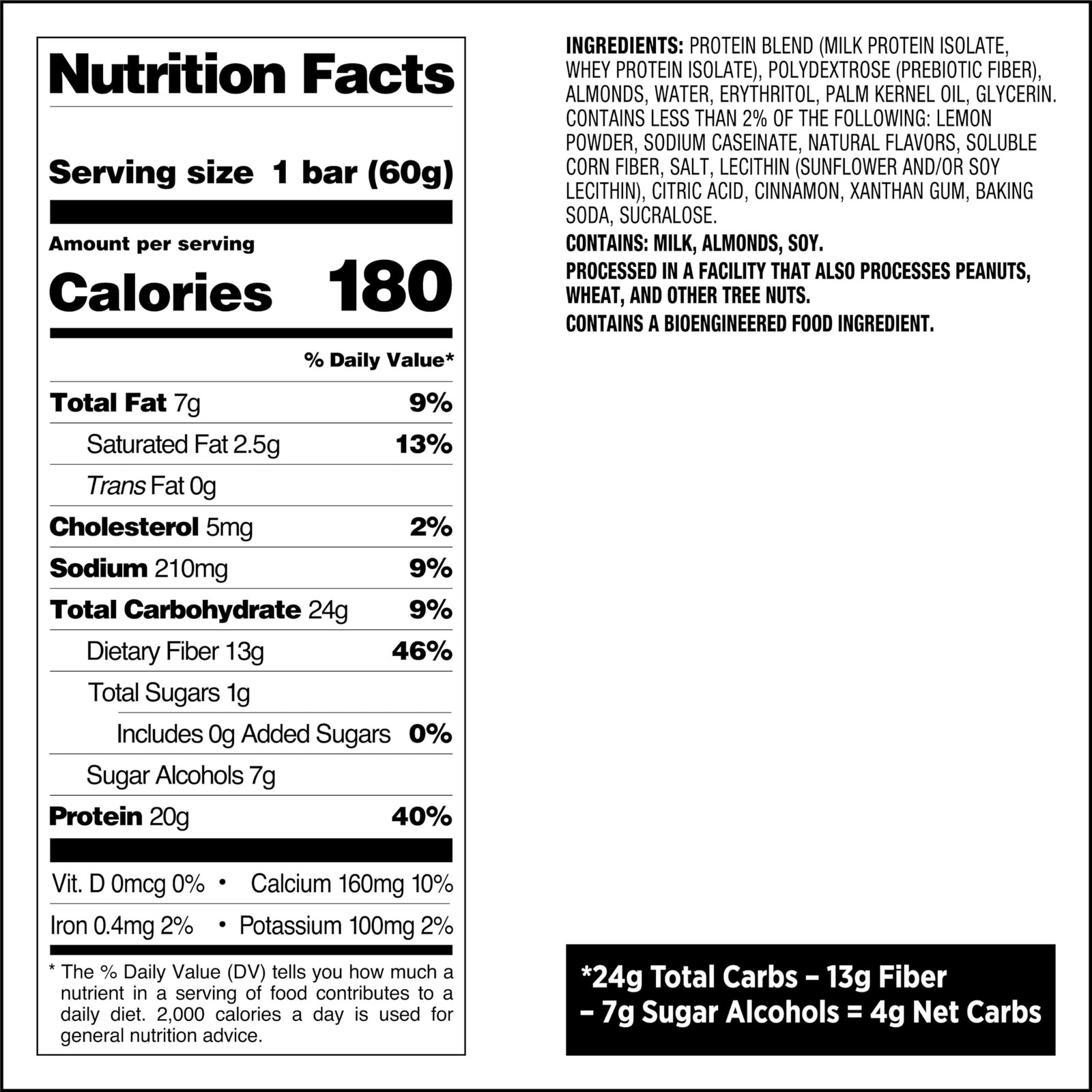 Quest Nutrition Lemon Cake Protein Bars, High Protein, Low Carb, Gluten Free,…