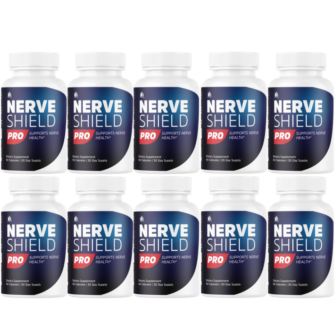 Nerve Shield Pro Nerve Health Support, Healthy Nerves Official- 10 Bottles