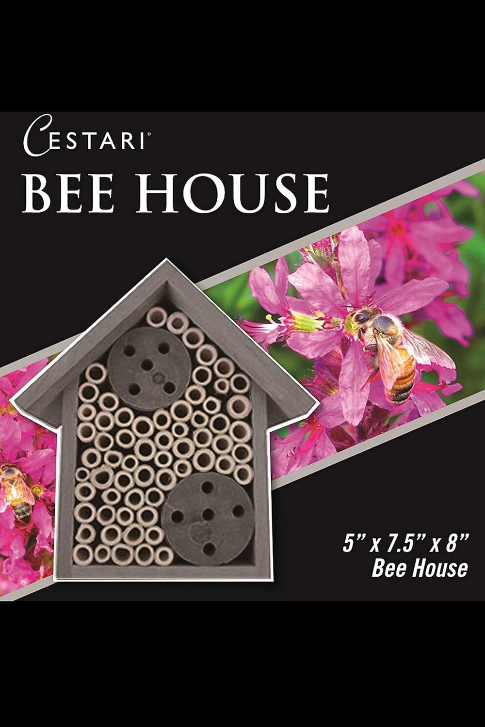 Bamboo Tube Bee Hotel for Solitary Bees – Attract Gentle Pollinators