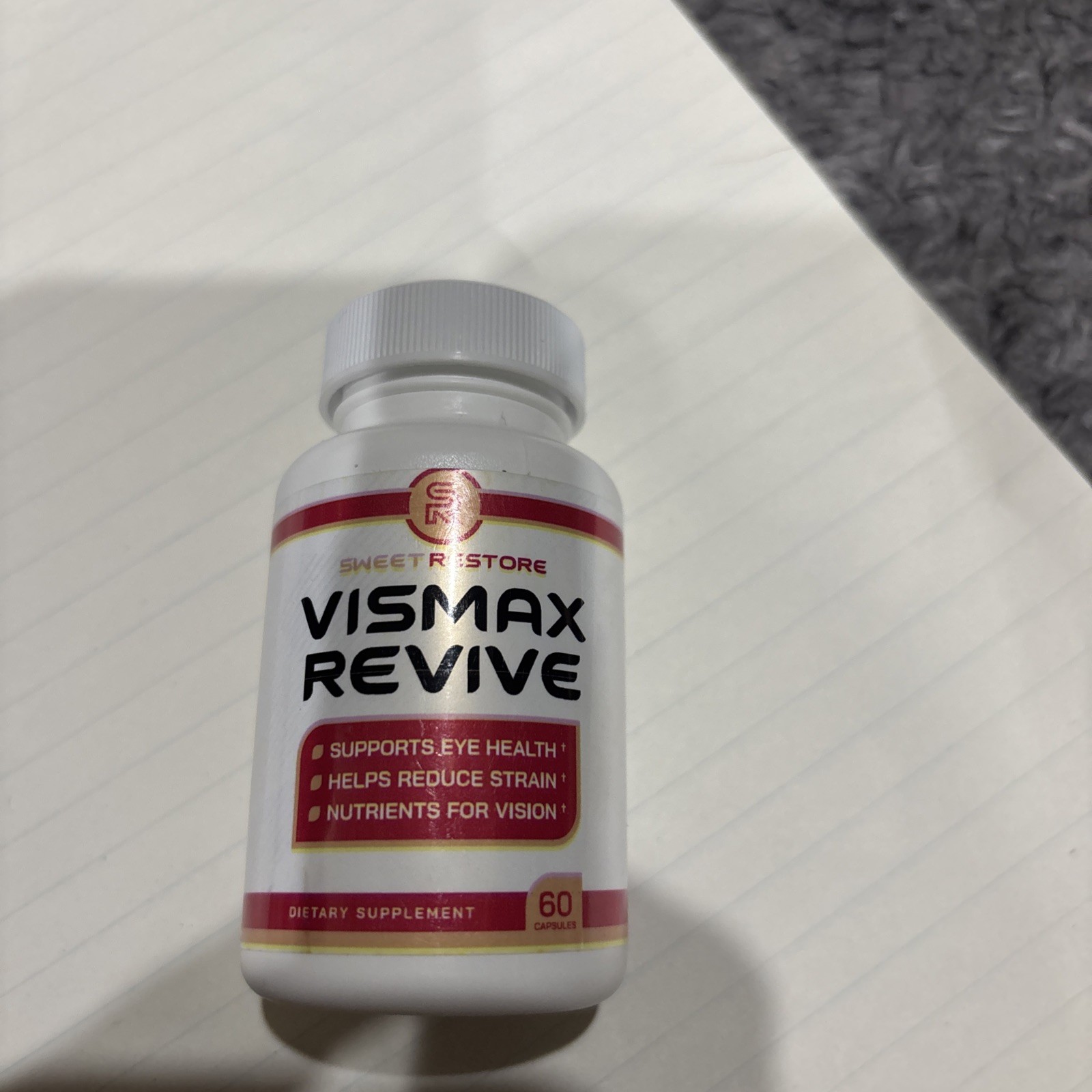 Sweet Restore Vismax Revive New Sealed 60 Capsule
