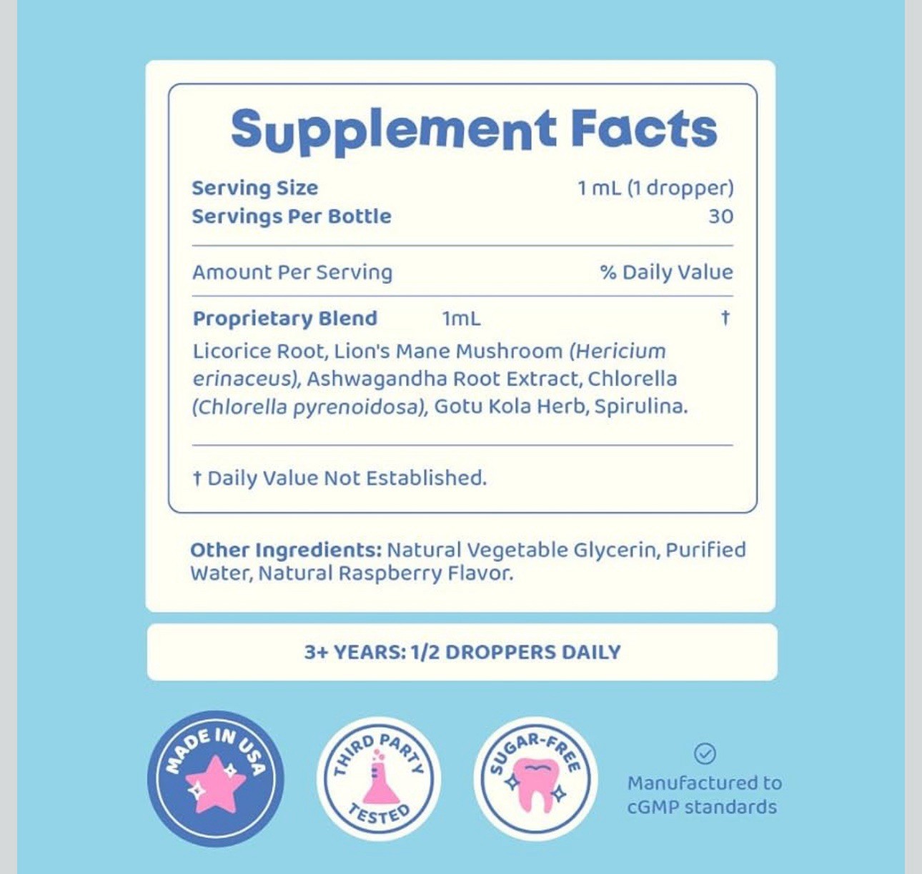 JoySpring Speech & Communication Support for Kids, Zeolite Supplement 30ml